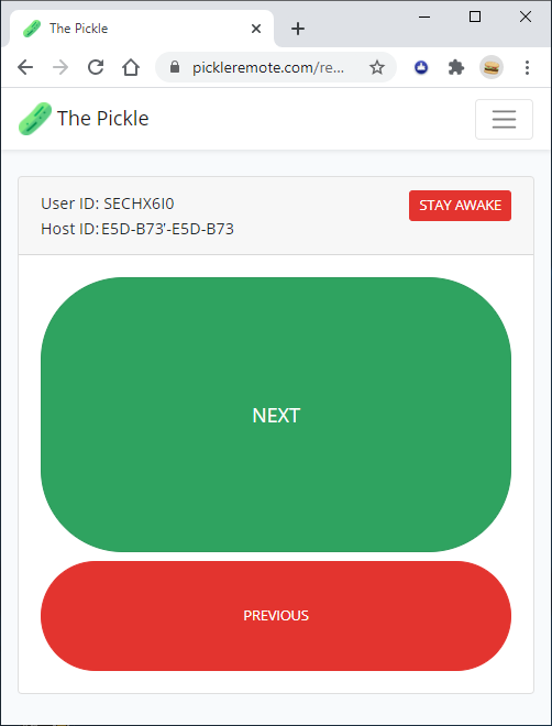 The Pickle remote